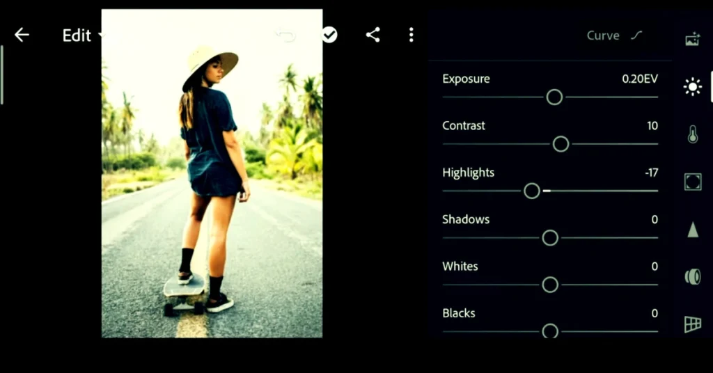 Lightroom Mod APK without watermark editing