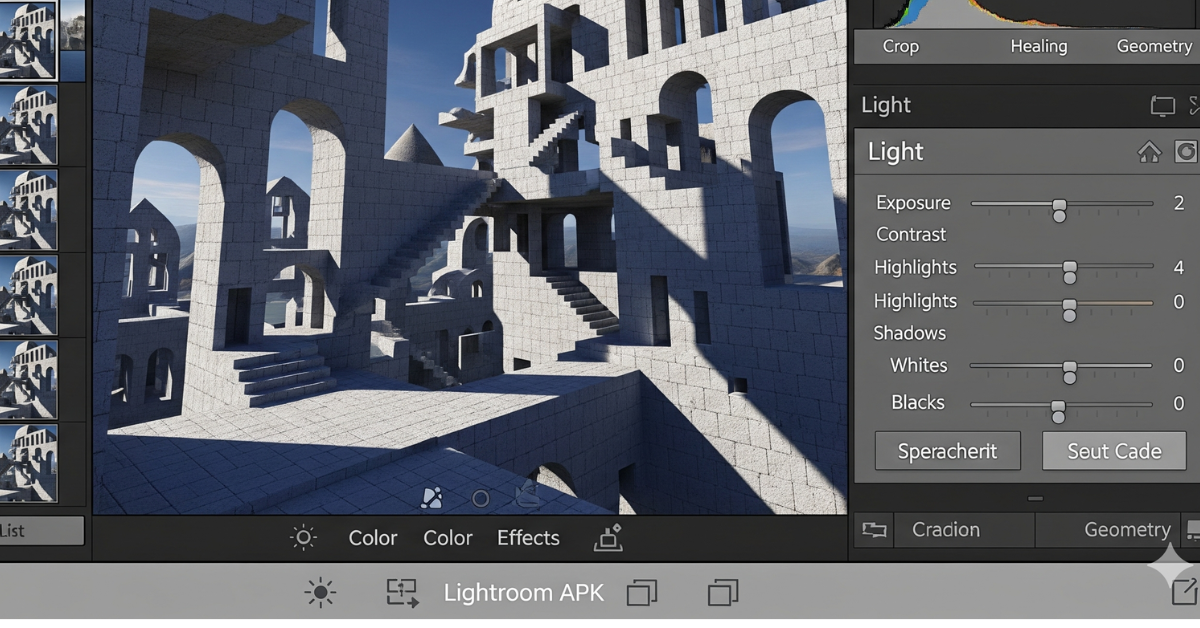 Lightroom For iOS Download Latest Version for iPhone, iPad, Mac in 2025 3 Features of Lightroom For iOS Geometrical Settings